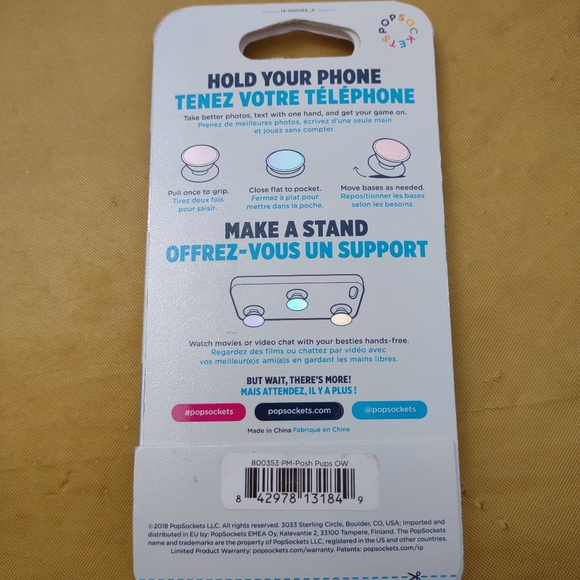 New Purple Swirl Pop sockets Mini - Picture 5 of 7